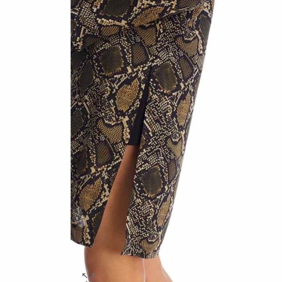 Kobi Halperin Leah Notched Lapel Jacket Snake Print Size XS - Picture 8 of 10